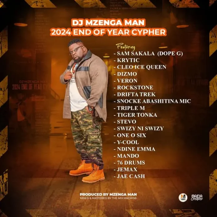 DJ Mzenga Man ft Various Artists - 2024 End Of Year Cypher